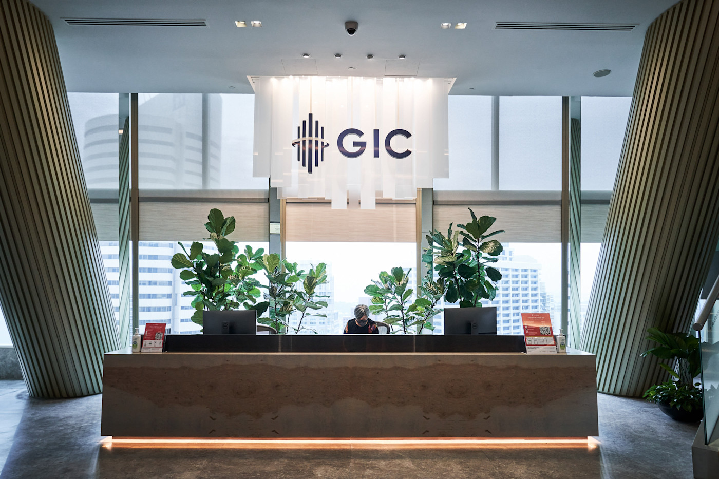 싱가포르에 있는 GIC Ltd 사무실